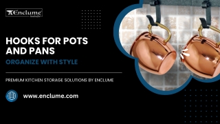 hooks for pots and pans organize with style