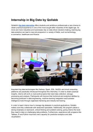 internship in big data by qollabb qollabb