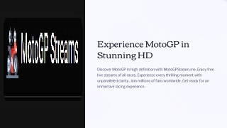 experience motogp in stunning hd