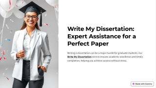 write my dissertation expert assistance
