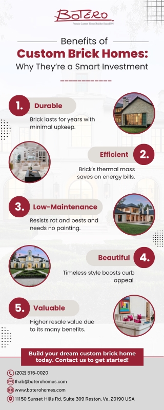 Benefits of Custom Brick Homes: Why They’re a Smart Investment.