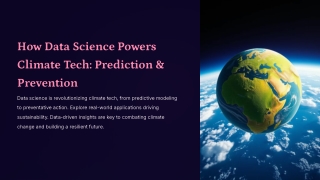 How Data Science Powers Climate Tech_ Prediction & Prevention