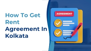 How Can I Get Rent Agreement In Kolkata