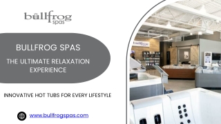 Custom Swim Spa | Bullfrog Spas