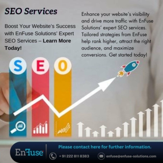 Boost Your Website’s Success with EnFuse Solutions’ Expert SEO Services