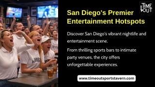 Unbeatable Fun: The Best Happy Hour Deals in San Diego
