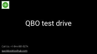 How to Maximize Your QBO Test Drive Experience