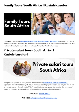 kasiafricasafari