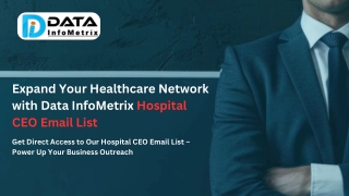 Get Direct Access to Our Hospital CEO Email List