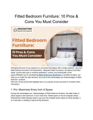 fitted bedroom furniture 10 pros cons you must