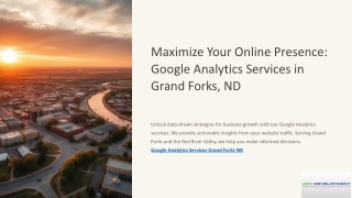 maximize your online presence google analytics