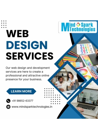 Website Design Company in Coimbatore, India: Mind Spark Technologies.
