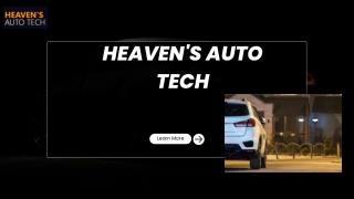 Auto Repair and Service – Reliable Car Care Experts | Heaven’s Auto Tech