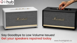 Marshall speaker service centre Kochi