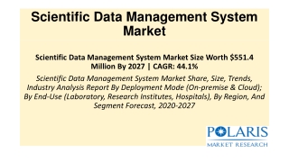 scientific data management system market