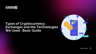 types of cryptocurrency exchanges