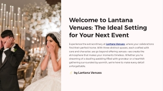 Sydney’s Most Stunning Wedding Venues – Lantana Venues