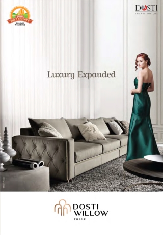 Dosti Willow Brochure | Dosti Willow PDF