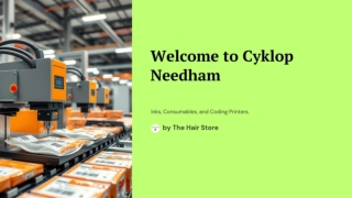 Welcome to Cyklop Needham