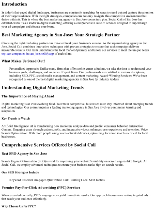 Supercharge Your Ad Campaigns with San Jose’s Top Advertising Agency