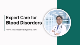 Hematology and Bone Marrow Transplant in Kolkata Expert Care for Blood Disorders