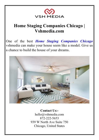 Home Staging Companies Chicago | Vshmedia.com