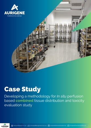 case study developing a methodology for in situ