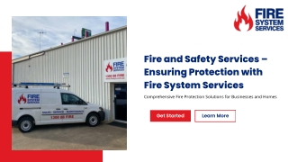 fire and safety services ensuring protection with