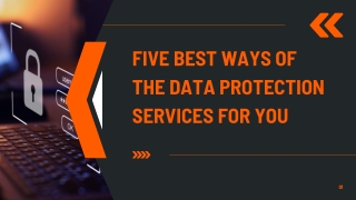 Five Best Ways Of The Data Protection Services For You (1) (1)