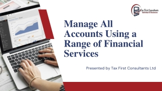 Annual Accounts Maintenance Services | Bookkeeping Solution Near You