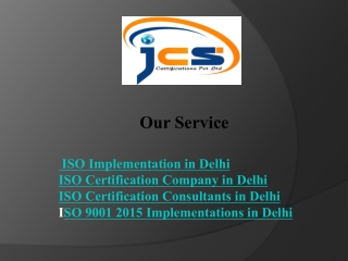 Expert ISO Implementation in Delhi for Your Business