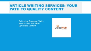 article writing services your path to quality content