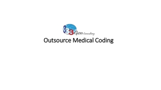 Best Medical Coding Outsourcing Services - 3Gen Consulting