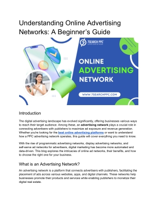 Online Advertising Network