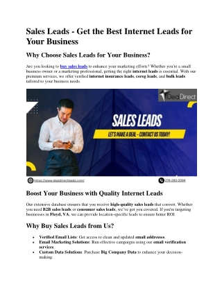 Buy Coreg Leads