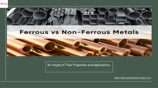 an insight of their properties and applications