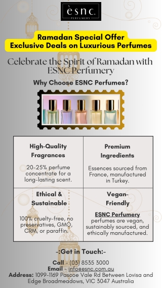 Discover the Essence of Ramadan – Special Perfume Discounts!
