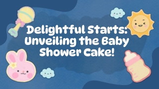 Baby Shower Cake