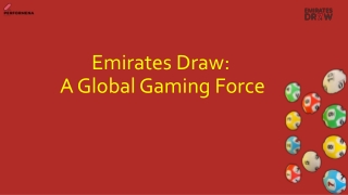 emirates draw a global gaming force