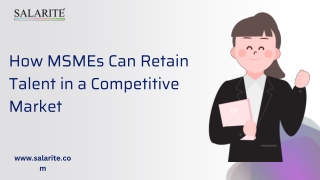 how msmes can retain talent in a competitive