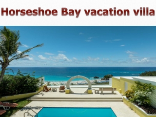 Horseshoe Bay vacation villa