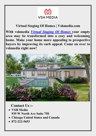 virtual staging of homes vshmedia com