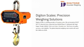 digiton scales precision weighing solutions