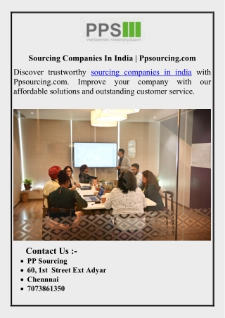 PP Sourcing