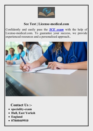 speciality-exam
