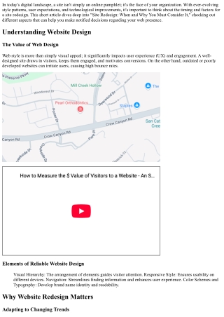 Website Redesign: When and Why You Ought to Consider It