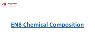 EN8 Chemical Composition