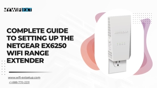 Complete Guide to Setting Up the Netgear EX6250 WiFi Range Extender