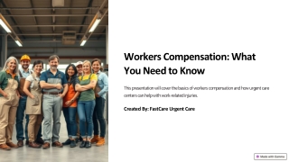 workers compensation what you need to know