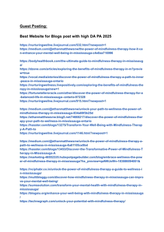 Best Website for Blogs post with high DA PA 2025